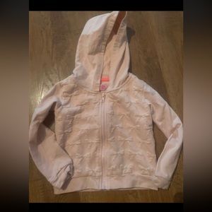 Hoodie girls 4/5 our generation full zip jacket pink bows